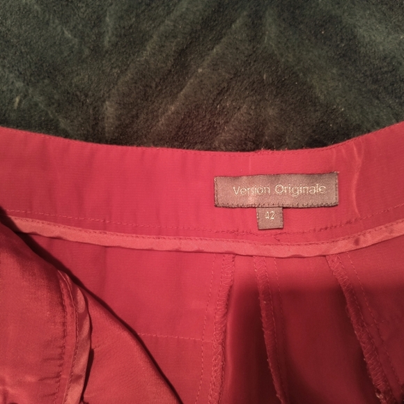 Version Originale Pants, size 42. Beautiful Orange. Silk. Very comfortable. - Picture 4 of 5